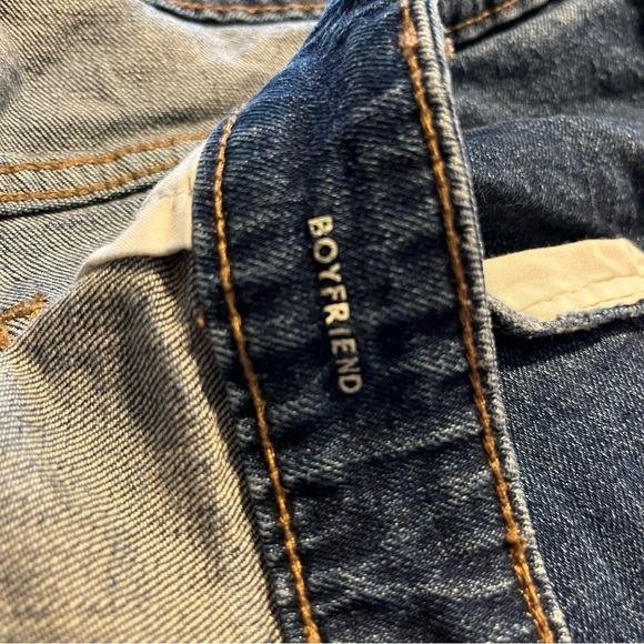 Universal Thread Distressed Bottom Denim Blue Jeans, Size 22W Boyfriend Fit - Picture 12 of 12